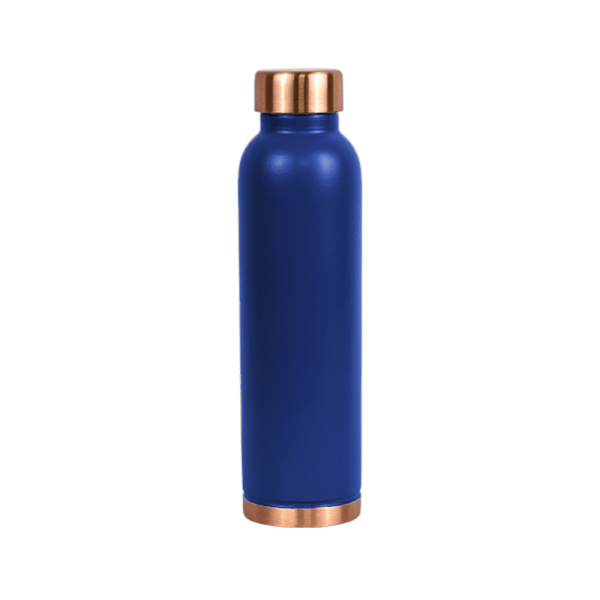 Signoraware Ornate Dark Blue Copper Bottle
