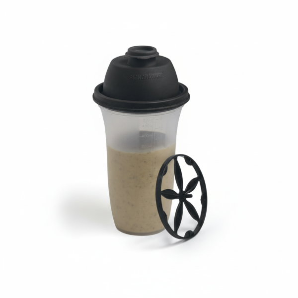 Signoraware - Shake and Shake - Black Lid Shake and Shake - 500ml