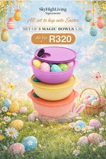 Magic Bowl 1.5L x 3 Set