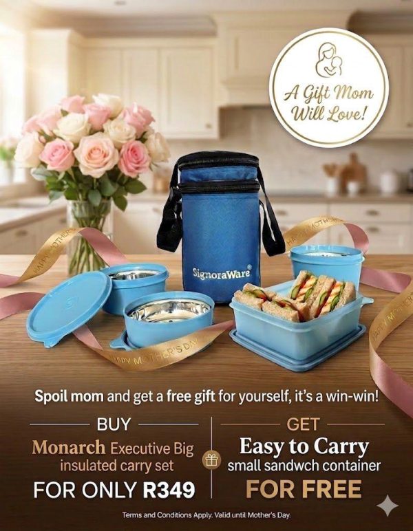 Monarch Executive Bag Insulated Carry Set