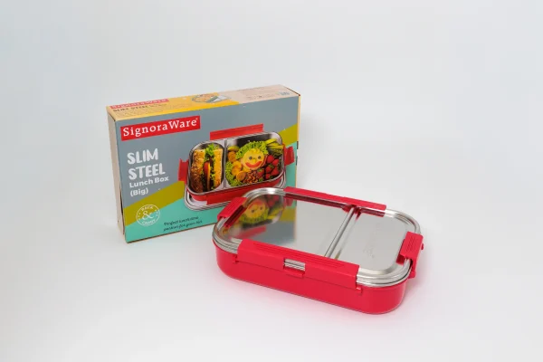 Slim Steel Lunch Box (Big)