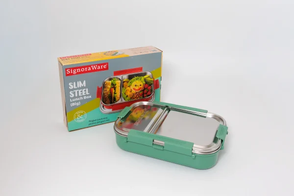 Slim Steel Lunch Box (Big)