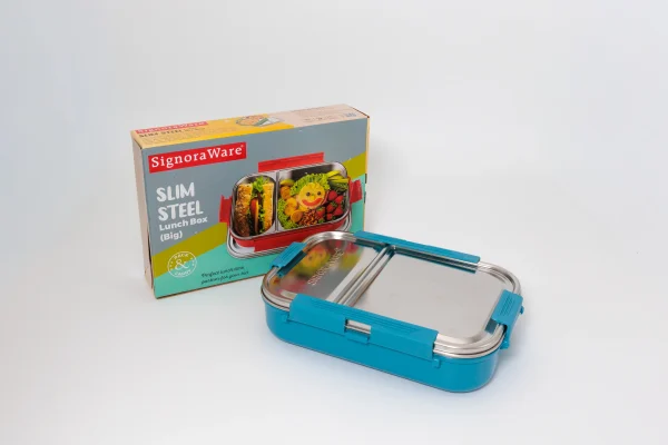 Slim Steel Lunch Box (Big)