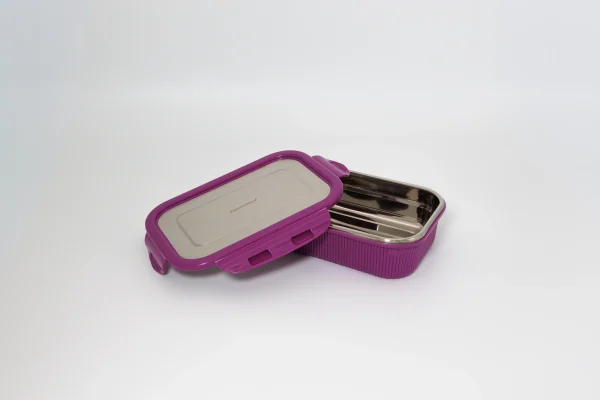 05 Lock 'n Store -Microsafe Steel (set)-18 Lock n' Store Microwave Safe Stainless Steel Set (3)