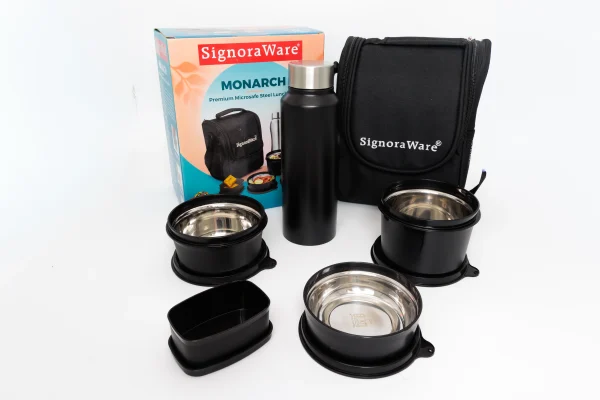 Monarch Premium Microsafe Steel Lunch Box