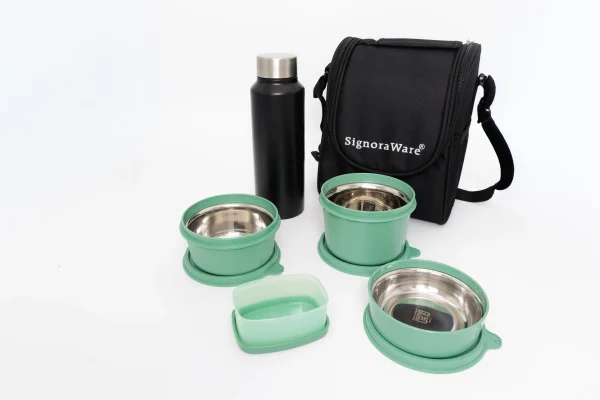 Monarch Premium Microsafe Steel Lunch Box