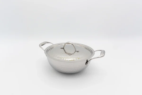 17 Deep Kadhai (4 Sizes) - 22cm-1 Artisa Triply Deep Kadhai 22cm