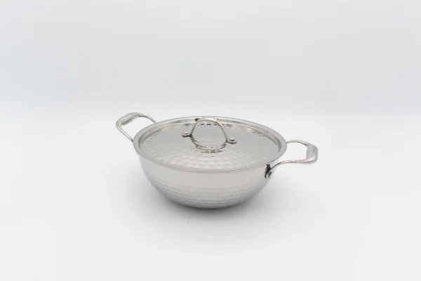 17 Deep Kadhai (4 Sizes) - 24cm-2 Artisa Triply Deep Kadhai 24cm