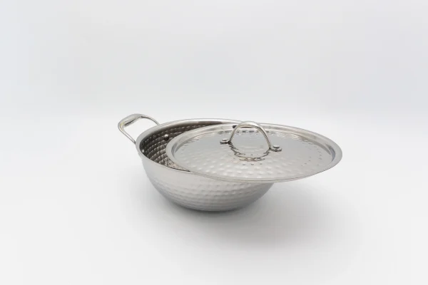 17 Deep Kadhai (4 Sizes) - 24cm-3 Artisa Triply Deep Kadhai 24cm